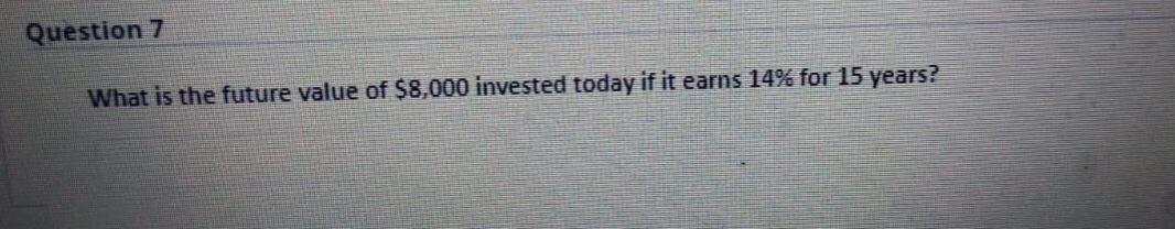 What is the future value of $13,000 invested today if it earns