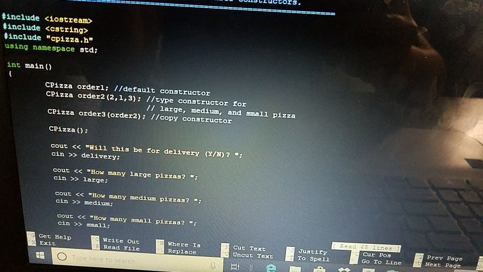  I have three files one is main.cpp, the second one is