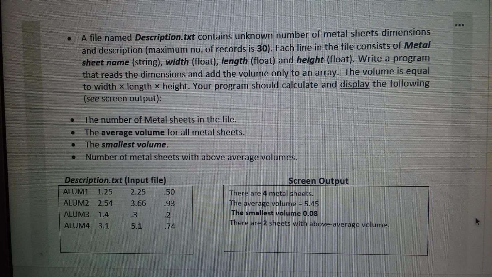 C++ code please .. direct answer without comments please . A file