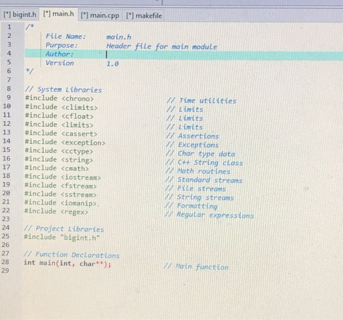 Mid- Term: Big Numbers Author: I Version: 1.0 4 5 7 #pragma