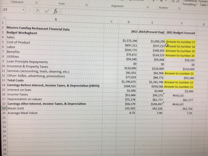 wan to do 2 Moares Familay Restaurant Financial Data 3Income & Expensn