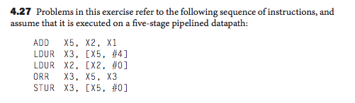  4.27 Problems in this exercise refer to the following sequence of
