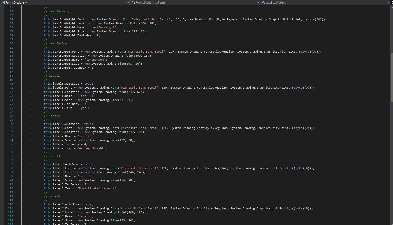class Program { [STAThread] static void Main() { Application.EnableVisualStyles(); Application.SetCompatibleTextRenderingDefault(false); Application.Run(new Form1());