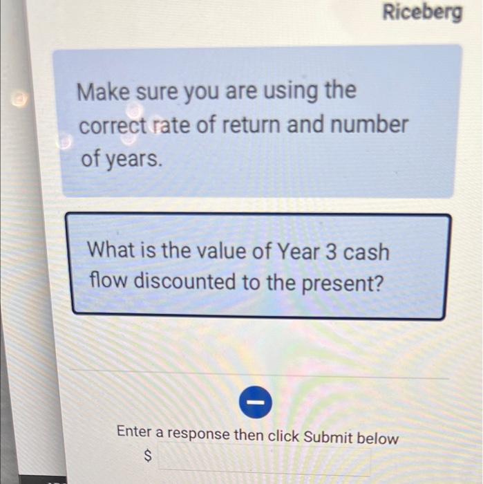 costs $3,500,000 up front. Required return = 9.9% - Year Cash Flow