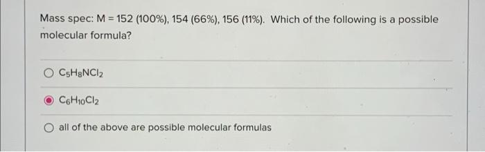 DOU as a compound with which of the following formulas? C2H, O