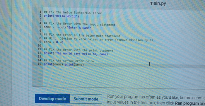 errors in your own or others' code is an important aspect of