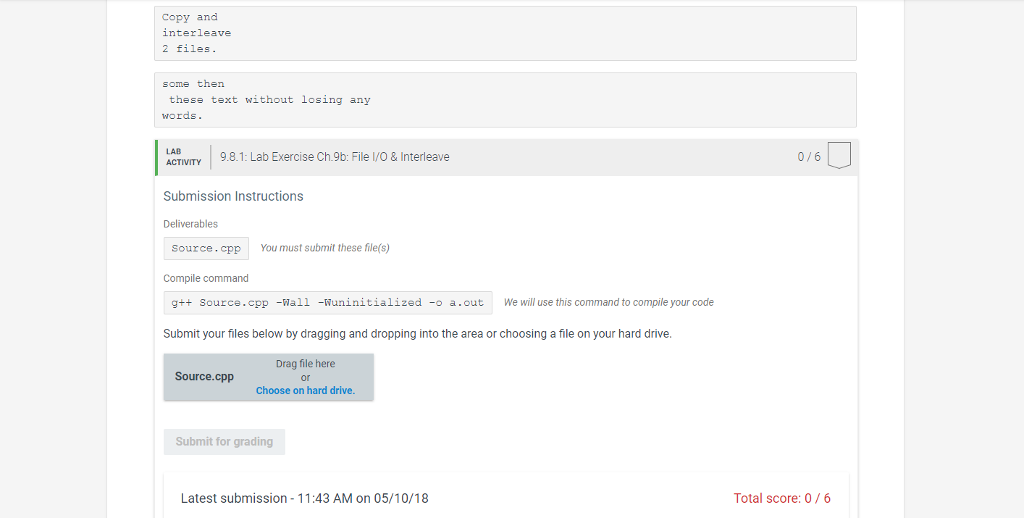 #include #include using namespace std; int main(){ string input1,input2,output; ifstream fin1,fin2; ofstream