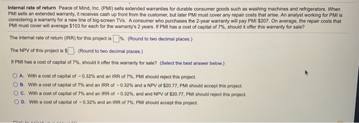Classes Percentage by recovery year Recovery year 3 years 5 years 7