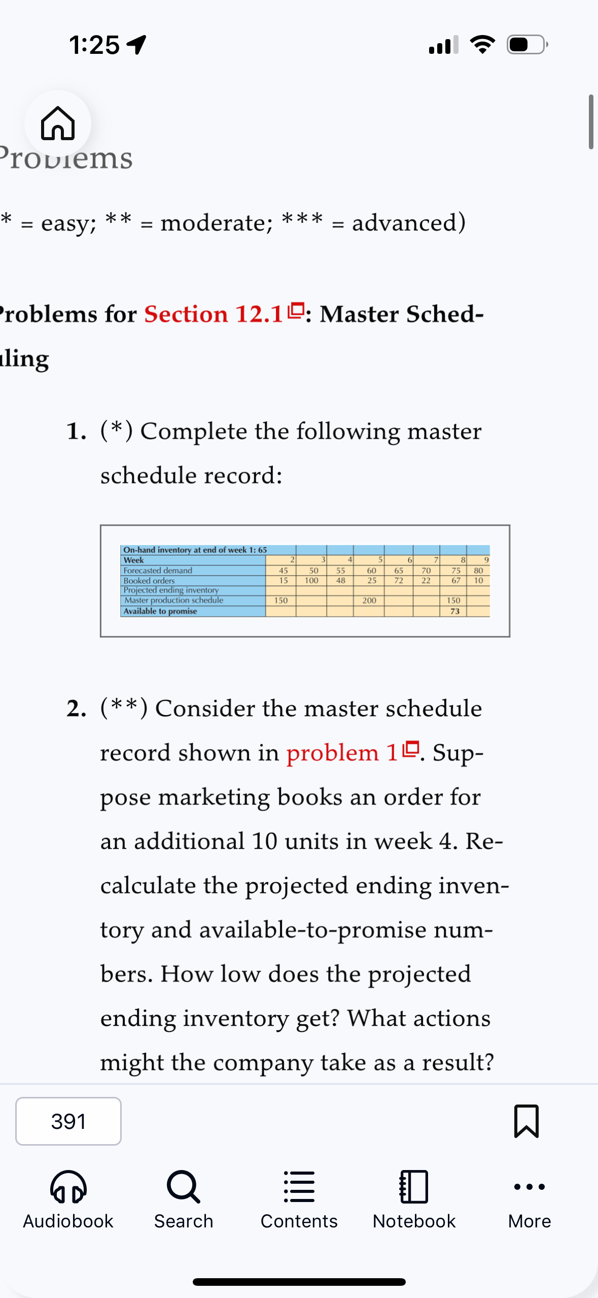  1:25 roviems **= easy ;****= moderate ;****= advanced 