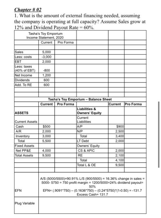 What is the plug variable? Chapter #02 1. What is the amount