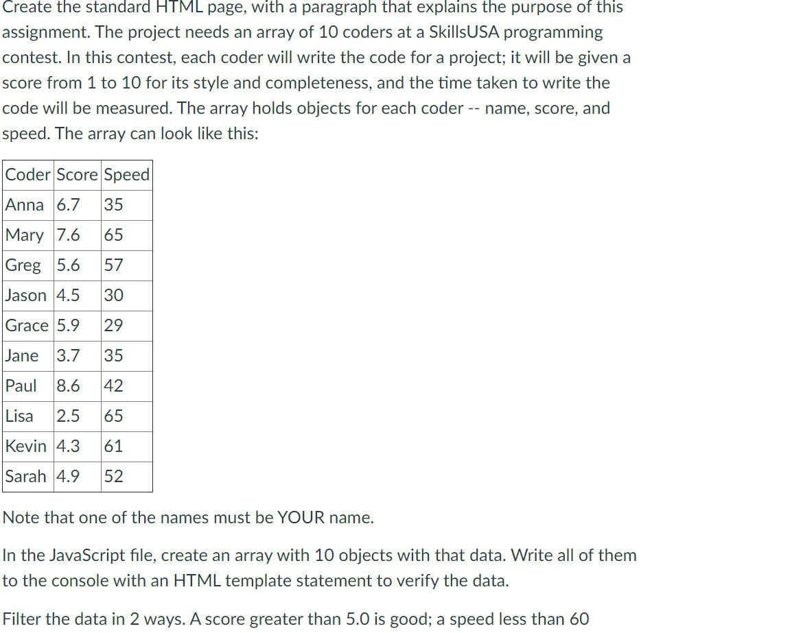 I need help converting this HTML document into html and javascript, and