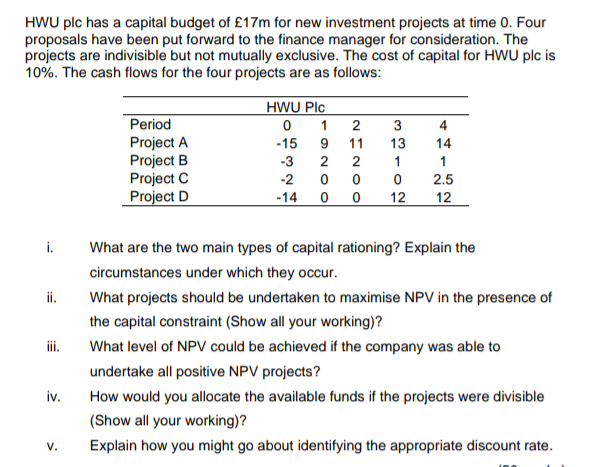  Please answer it with in one hour HWU plc has a