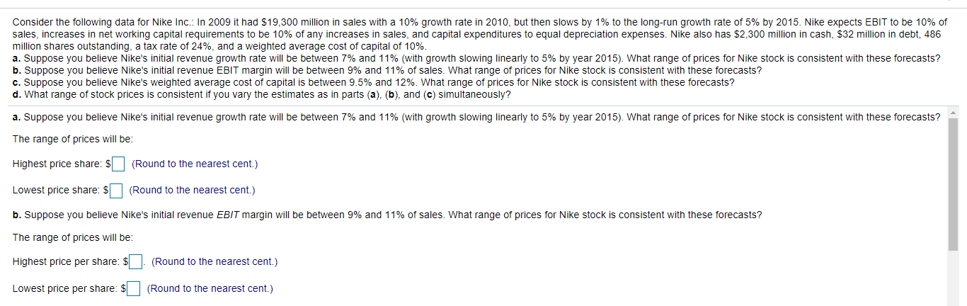 I just need help with (a) and (b) part. Consider the following