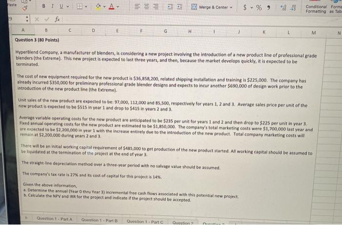  LE Paste BIU A Merge & Center $ %, 88 Conditional