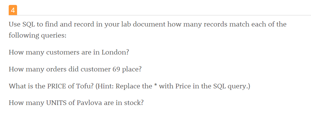 box appears. You should now see a list of database tables, such