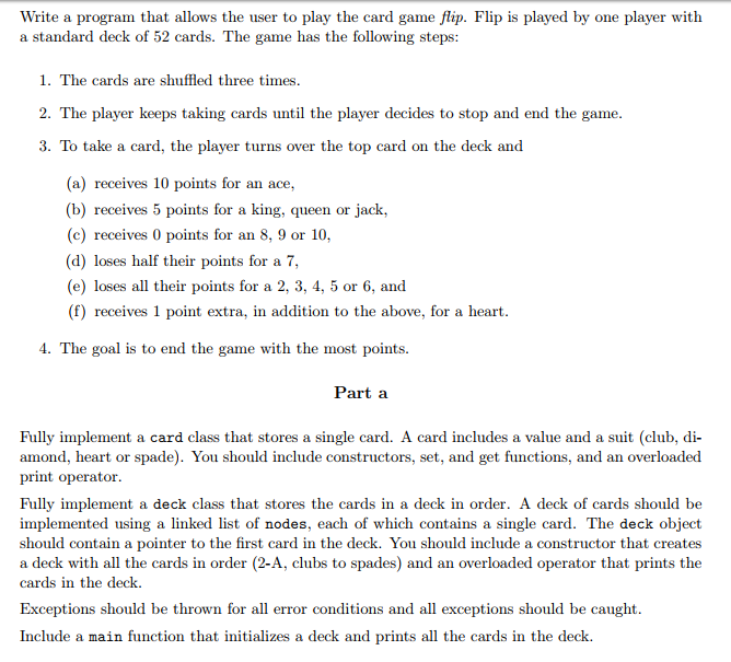 Write a program in C++ that allows the user to play the