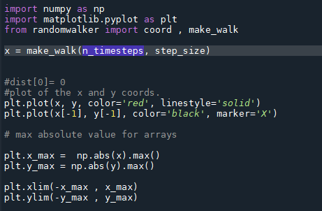 other help as well with shifting the code that creates the random