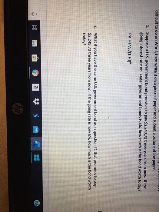  difficult to do on Word, then write it on a piece