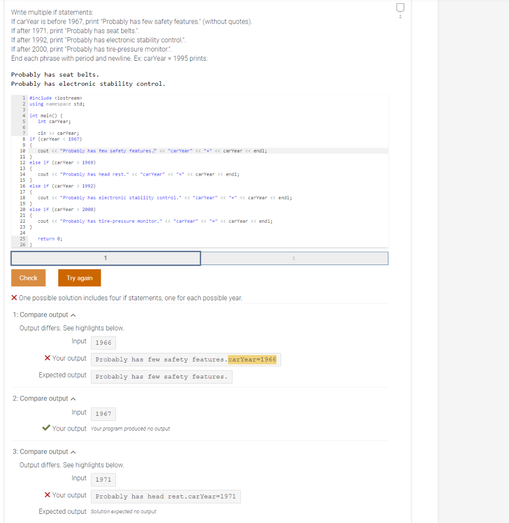 Can someone please help me explain what I am doing wrong? Write