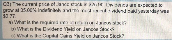 This is one question with specific sections; please zoom in for