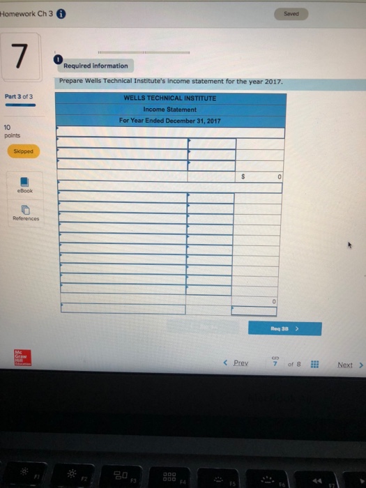 to teach a four-month class (beginning immediately) for an individual for $2,461