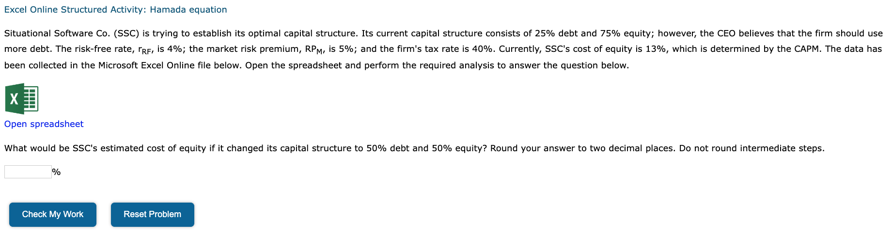  been collected in the Microsoft Excel Online file below. Open the