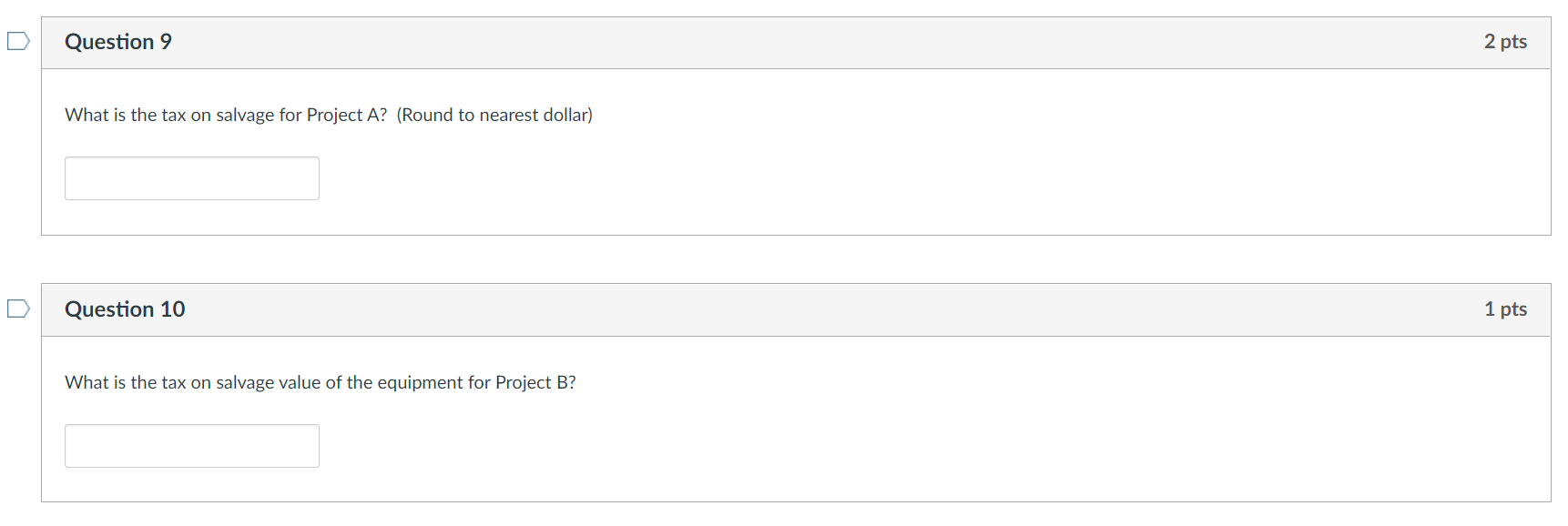 will require an $80,000 investment in plant, property, & equipment. $20,000 in