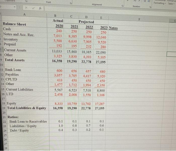  need assistance with the formulas for the excel sheet. Dooard Font