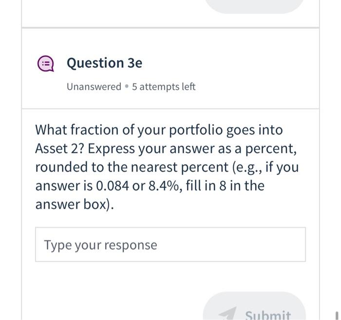 current value of $100 per share Asset 2 has a current value