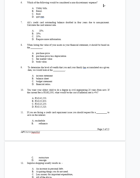 debit card is A. credit card holder is protected under PIDM. B.