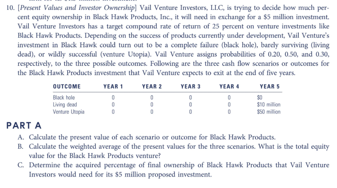 Please show steps on excel using the goal seeker function. Thanks! 10.