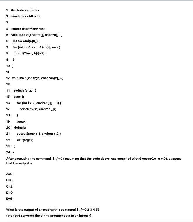 this question is written in C 1 #include 2 #include 3 4