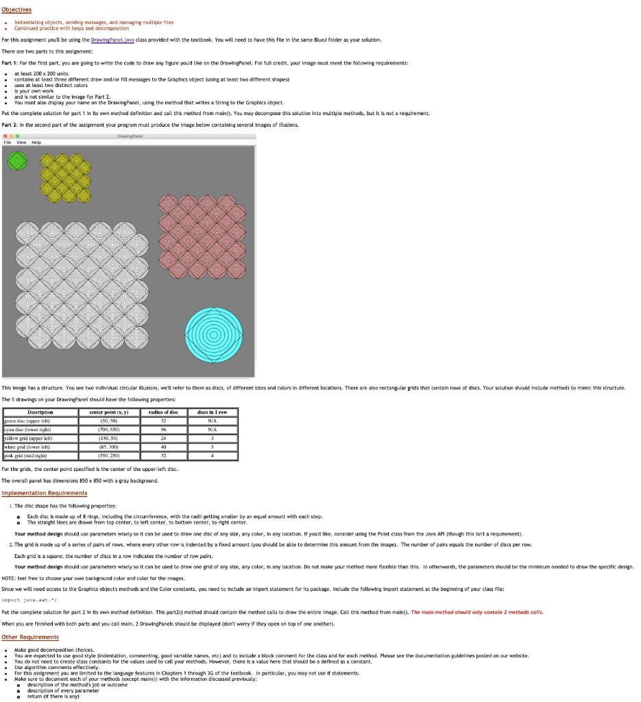  Objectives Instantiating objects, sending messages, and managing multiple files Continued practice