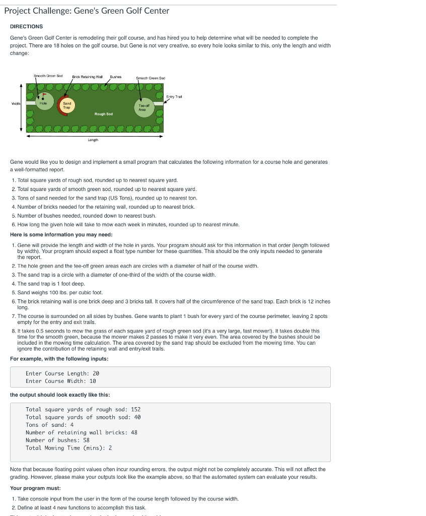 This is for Python! Your program must: Take console input from the