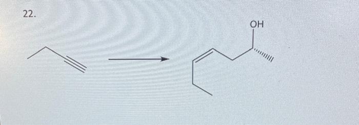 how the followinf synthesis could be carried out. 11. 13. 22