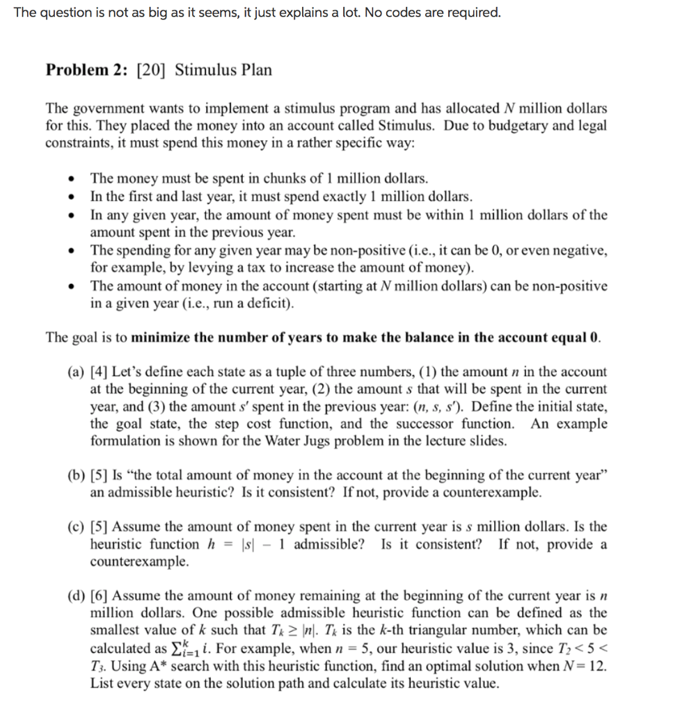 Please do part d The question is not as big as it