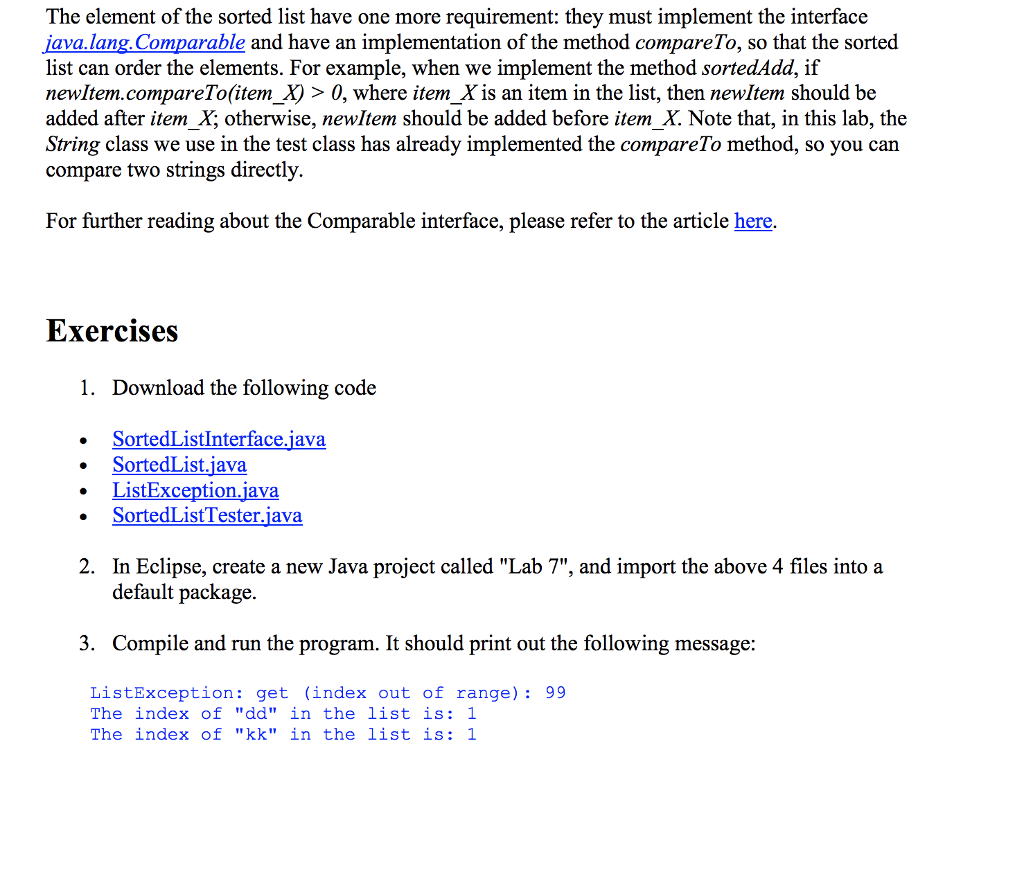 static final int MAX_LIST = 50; private Object items[]; // an array
