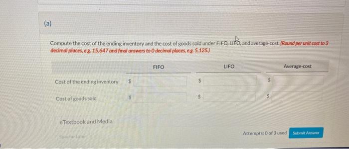 system and reports the following for the month of Ju Compute the