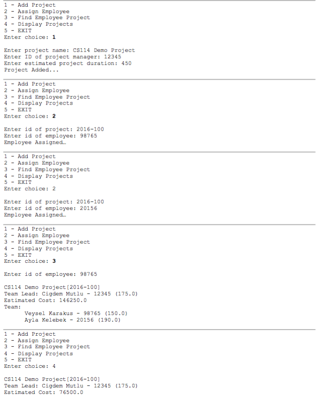 double hourlyWage, int startYear) { this.empId = empId; this.empName = empName; this.hourlyWage