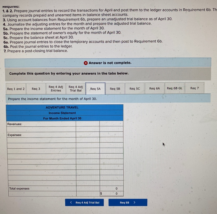 company rented furnished office space by paying $2,400 cash for the first