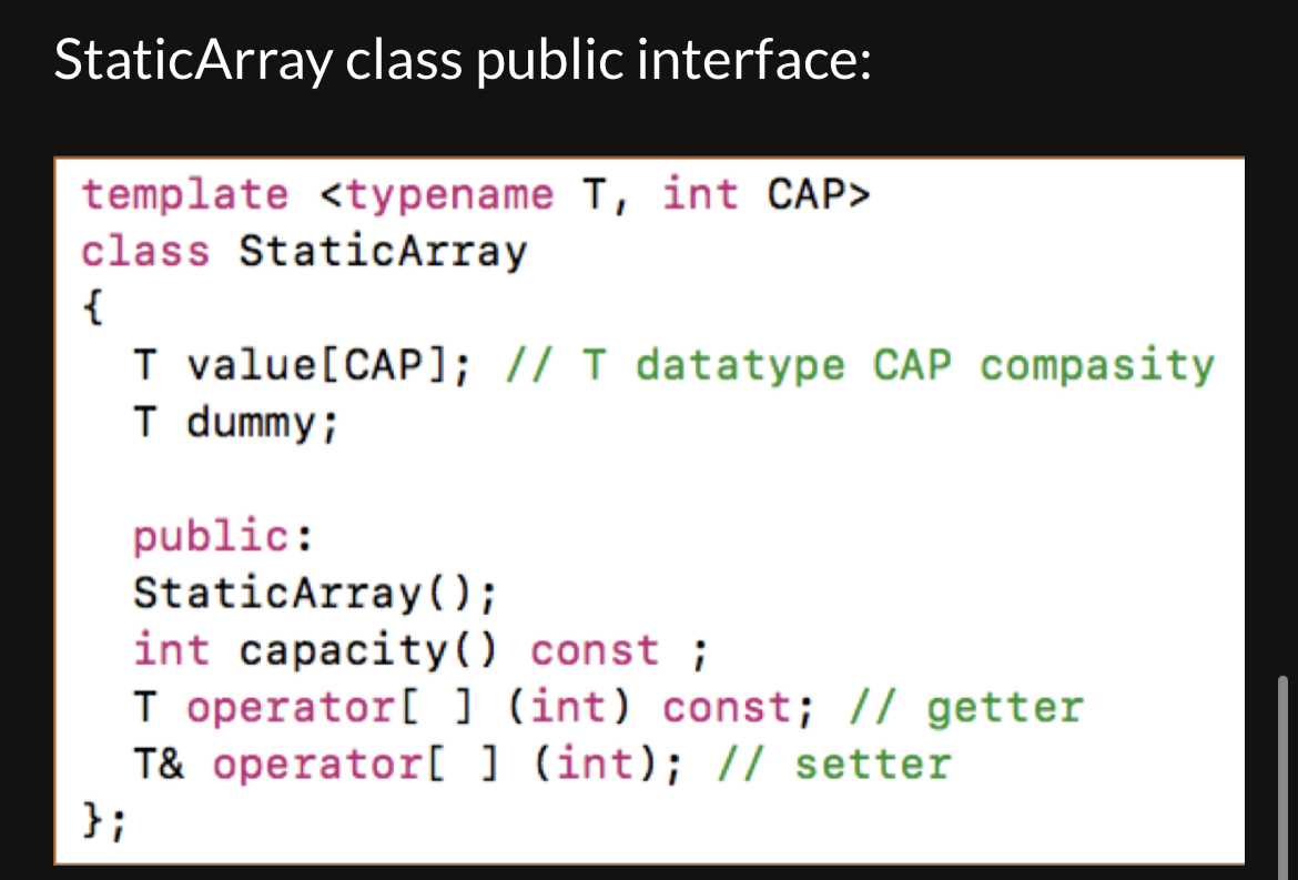  Requirements. Write a header file name as LabExercise3.h, include the class