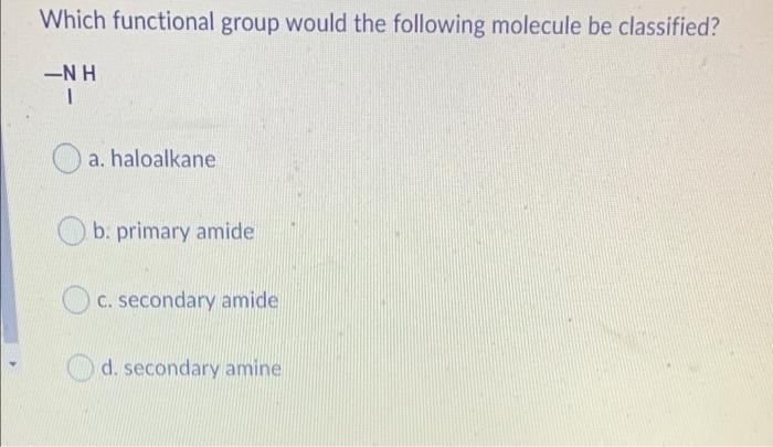 a carboxylic acid and an alcohol b. an alcohol and an aldehyde