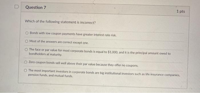 price of any asset, including bonds, is the future value of its
