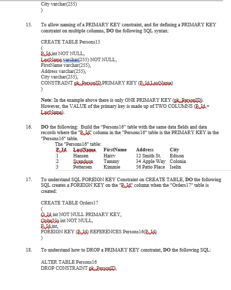 2. What is Constraint? a. A constraint is a restriction placed on