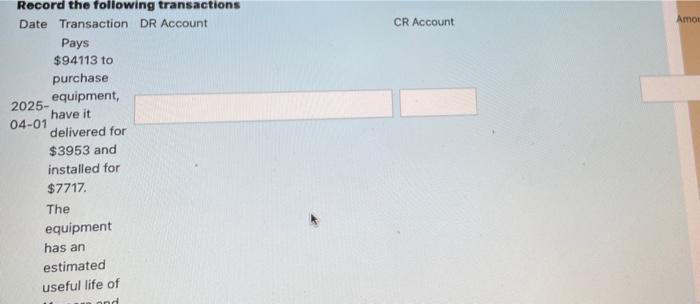 Retained Earnings (SE). List the income statement accounts in the same order