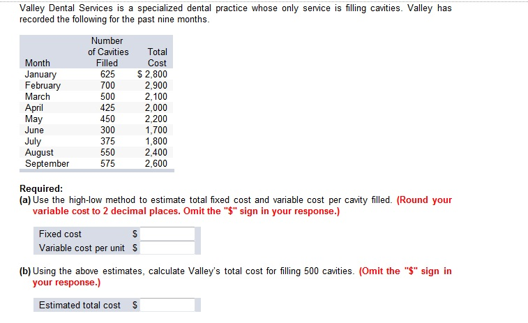  Valley Dental Services is a specialized dental practice whose only service