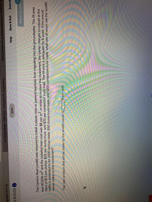  https//mylearn.hcl.ac.ae/bbcswebdavid-14495731-0 3. Formula Sheet-EGN 3212 - Economics for Engineering ... signment