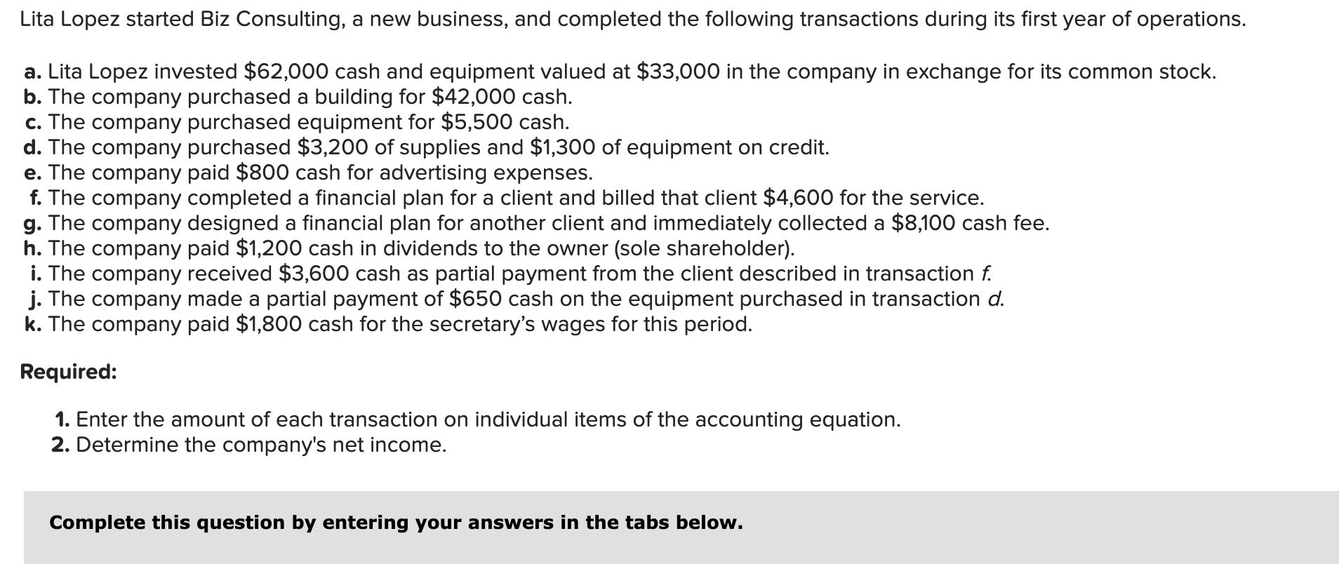 Hello. I need this completed in a table format. Thanks Lita Lopez