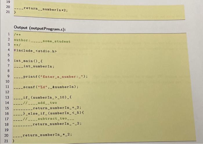 a program for formatting C code bash will only be used to