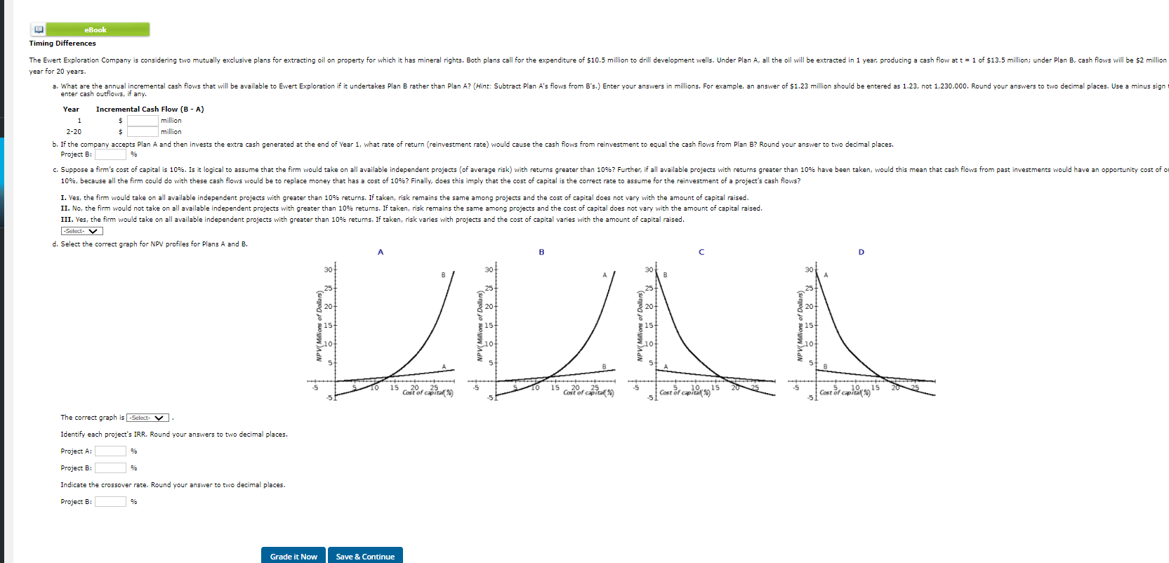 eBook Timing Differences - The Ewert Exploration Company considering two mutually